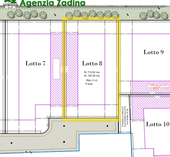 Riferimento n.530, terreno edificabile a Cervia.